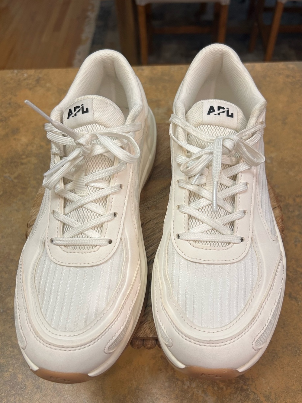 APL Women's Jogger Sneakers in Ivory - Picture 4 of 14